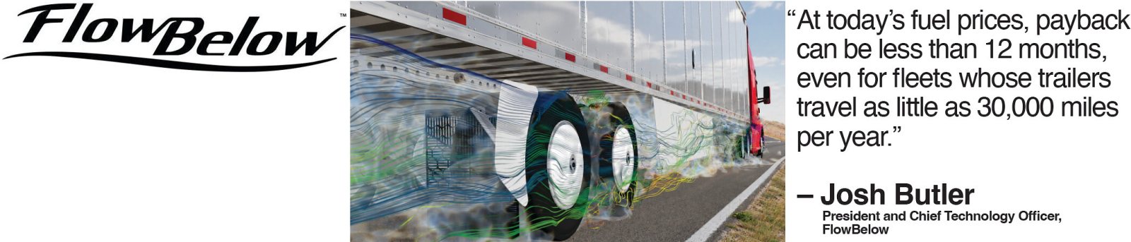 The Trailer AeroSlider targets one of the most aerodynamically complex areas of a tractor-trailer: the exposed wheels, suspension, and underbody surrounding the trailer tandem.