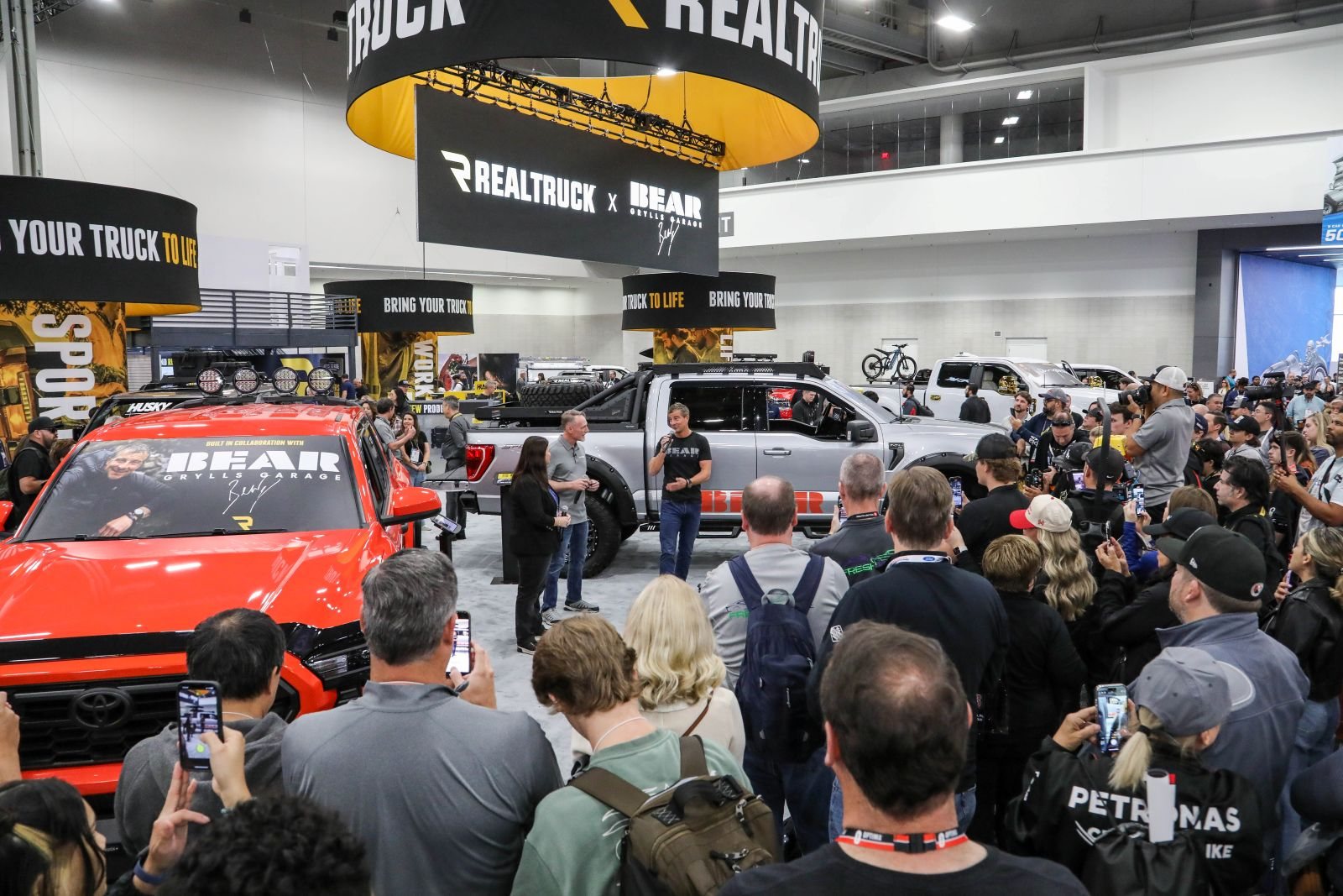 Trucks, SUVs & Off-Road section at the SEMA Show (photo courtesy SEMA)